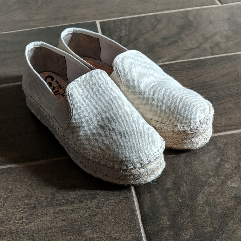 Sam Edelman slip on canvas shoe